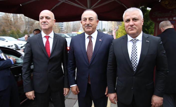 Bakan Çavuşoğlu, ALTSO heyetini kabul etti