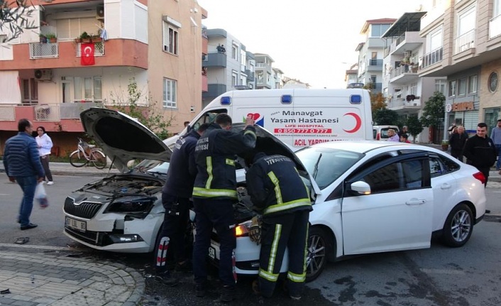 Kaza sonrası yüzüne sürülen kolonya başına iş açtı!