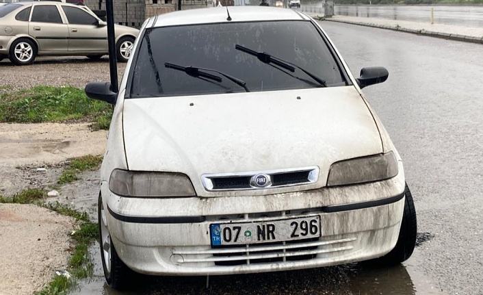 Tamirden çıkan otomobil seyir halindeyken alev aldı!