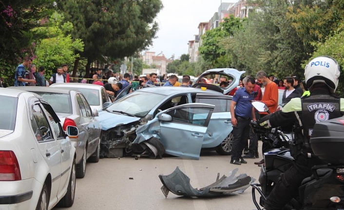 Nefes kesen kovalamaca kazayla son buldu