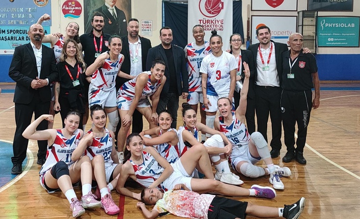 Alanya Belediyespor potada adını finale yazdırdı