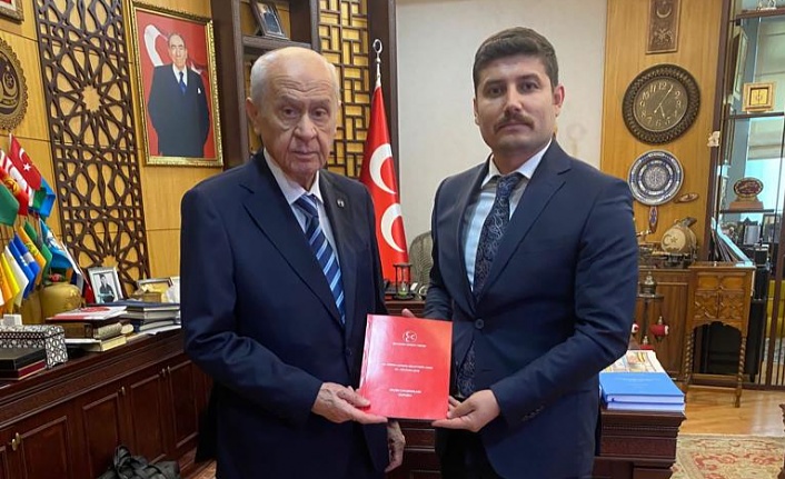 Çelik Bahçeli’ye Rapor sundu