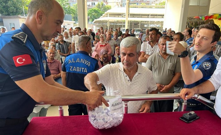 CUMA PAZARI’NDA İLK KURALAR ÇEKİLDİ