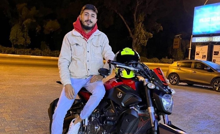 Motosiklet tutkunu genç kazada hayatını kaybetti