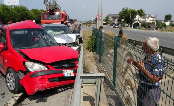 Sürücünün bir anlık dikkatsizliği faciaya yol açtı !