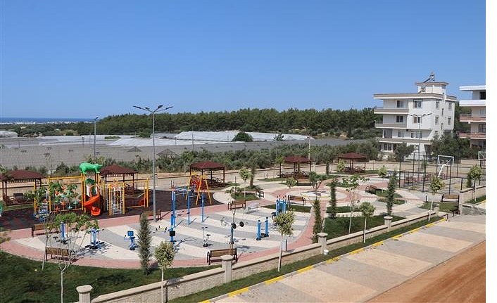 ALANYA BELEDİYESİ’NDEN PAYALLAR MAHALLESİ’NE YENİ BİR PARK DAHA