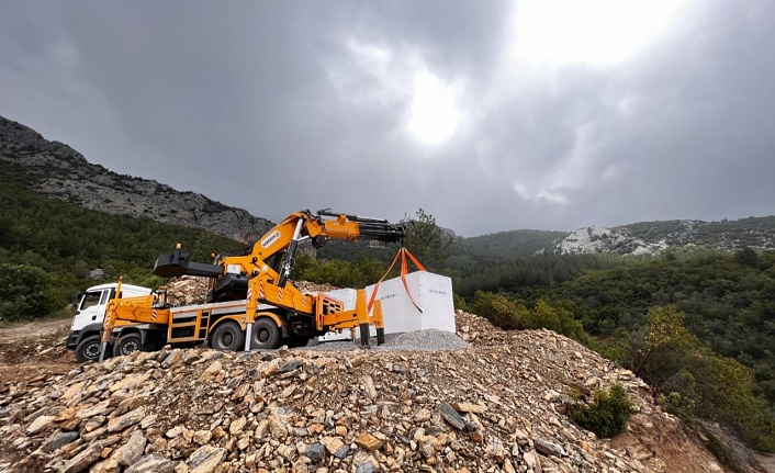 Gazipaşa’da su deposu eksikliğini ortadan kaldırıyor