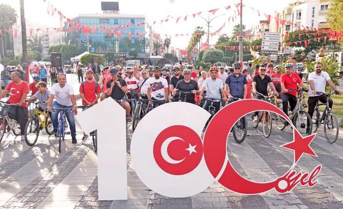 Alanya'da 100. Yılda Bisiklet Coşkusu