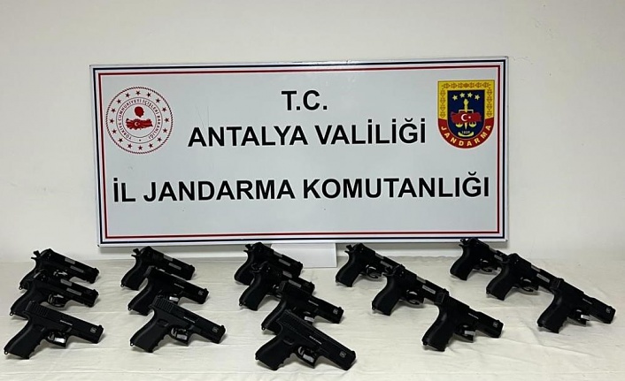 Jandarmadan Ruhsatsız Silah Operasyonu