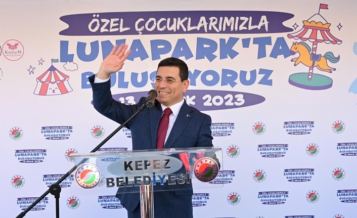 Kepez Belediyesi, Özel Çocukları Lunaparkta Ağırladı