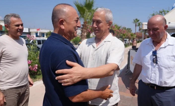 Alanya’daki heyecana Çavuşoğlu da ortak oldu