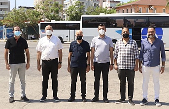 AK Parti Alanya'dan otogar ziyareti