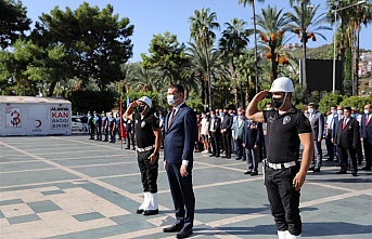 Alanya'da Gaziler Günü kutlaması