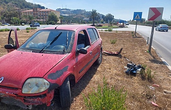 Alanya’da İYİ Partili yöneticinin kızı kaza yaptı