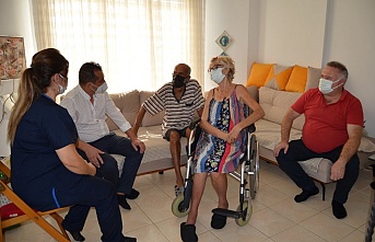 Alanya’da koronavirüs sürecinde evde bakım hizmetleri arttı