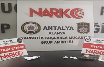 Alanya’da uyuşturucu operasyonu