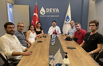 ALTSO Başkan Adayı Toksöz’den, DEVA Partisi’ne ziyaret