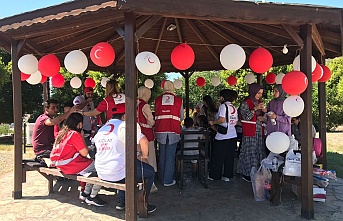 Kızılay Alanya'da çocukları güldürdü