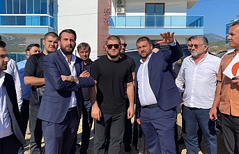 Kurt Safir İnşaat, dünyaca ünlü sporcuyu Alanya’ya getirdi