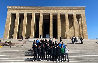 Alanya Kestelspor'dan Anıtkabir'e ziyaret