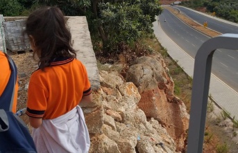 Alanya’da tehlikeli okul yolculuğu!