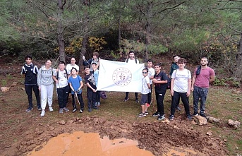 Alanya'da gençler farkındalık yarattı