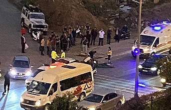 Alanya'da motosiklet sürücüsü feci şekilde can verdi