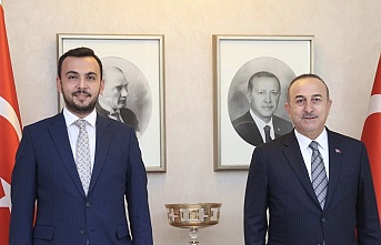 Başkan Toklu, Bakan Çavuşoğlu ile görüştü