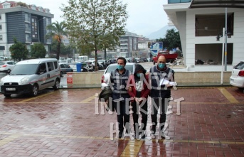 Alanya’da ‘şeytan’ lakaplı hırsız yakalandı