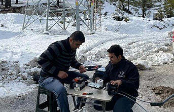 Alanya Belediyesi’nden yaylalarda fiber çalışma