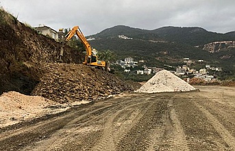 Alanya Fığla Mahallesi imar yolunda sona gelindi