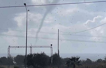 Alanya’da hortum paniği!