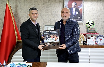 Nüfus müdürü Karlıbaş’tan Çavuşoğlu’na ziyaret