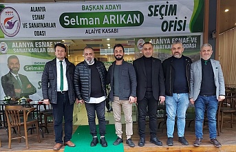 Selman Arıkan'a destek ziyareti