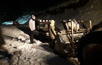 Alanya’da karda mahsur kalan 40 vatandaş kurtarıldı!