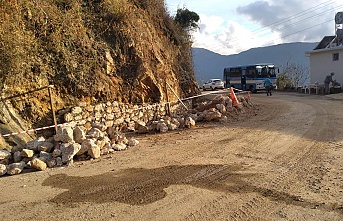 Alanya’nın kırsal mahallelerinde çalışmalar aralıksız sürüyor