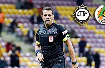 Altay - Alanyaspor maçının hakemi belli oldu!