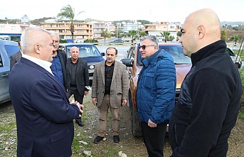 Başkan Şahin Alanya’daki üreticileri yalnız bırakmadı