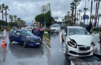 Alanya’da korkutan kaza!