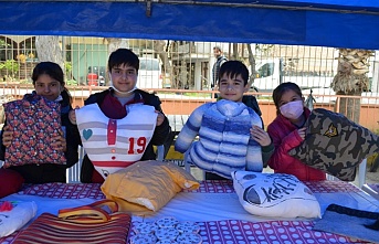 Alanya’daki veliler ve öğrencilerden geri dönüşüm sergisi