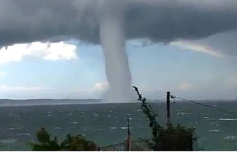 Alanya’da hortum paniği!