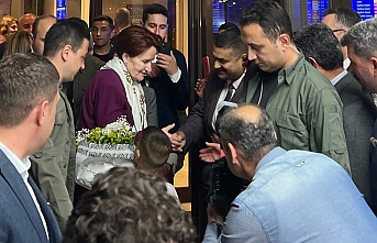 İYİ Parti Alanya Meral Akşener'e eşlik etti