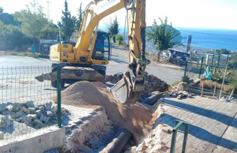 Alanya Belediyesi'nin kış hazırlıkları merkez ve kırsalda devam ediyor