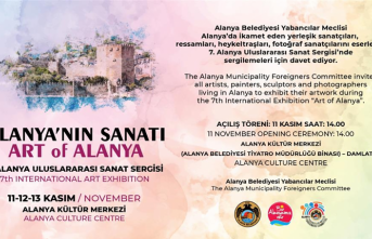 7. Alanya Uluslararası Sanat Sergisi İçin Geri Sayım Başladı