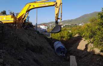 ALANYA BELEDİYESİ ALT YAPI ÇALIŞMALARINA SON HIZ DEVAM EDİYOR
