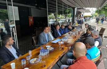 MHP Alanya, Saray Mahallesi’nde Esnafla Buluştu