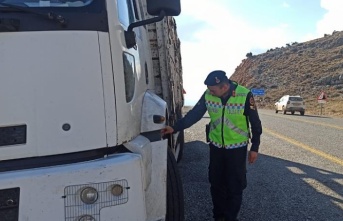 Alanya'da kış lastiği denetimi