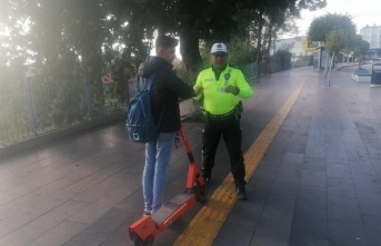 Kaldırımda scooter ve elektrikli bisiklet kullanımına ceza!