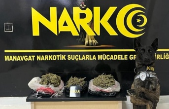 Kamyonette yapılan aramada uyuşturucu madde ele geçirildi!
