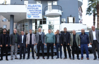 BAŞKAN YÜCEL’DEN ULAŞIM SEKTÖRÜNÜN TEMSİLCİLERİNE ZİYARET